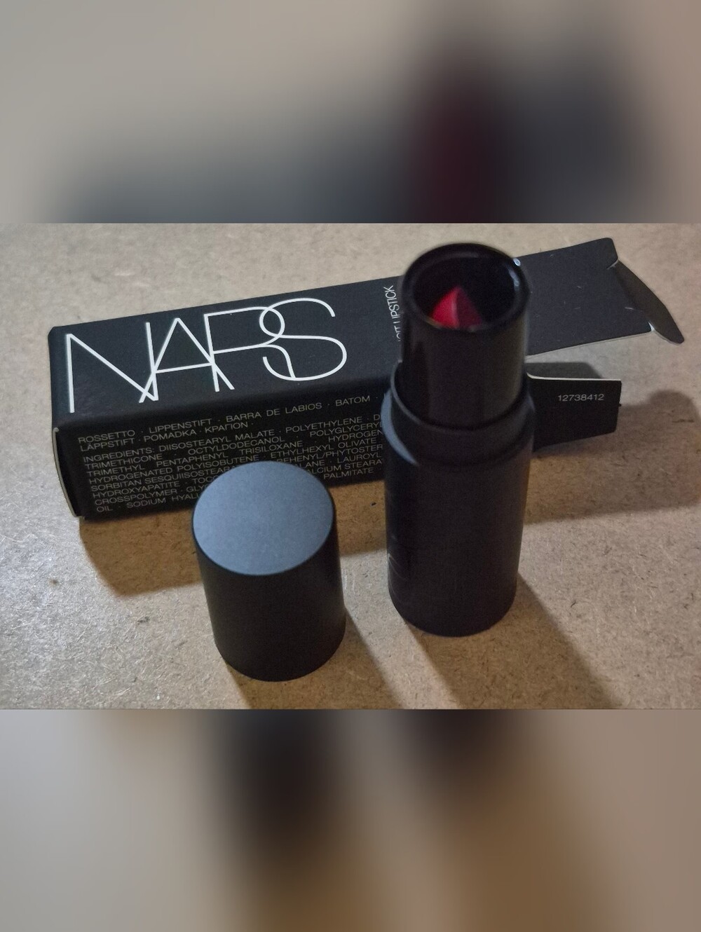 NARS Explicit Lipstick- Unauthorized (Classic Red) Travel Mini Size